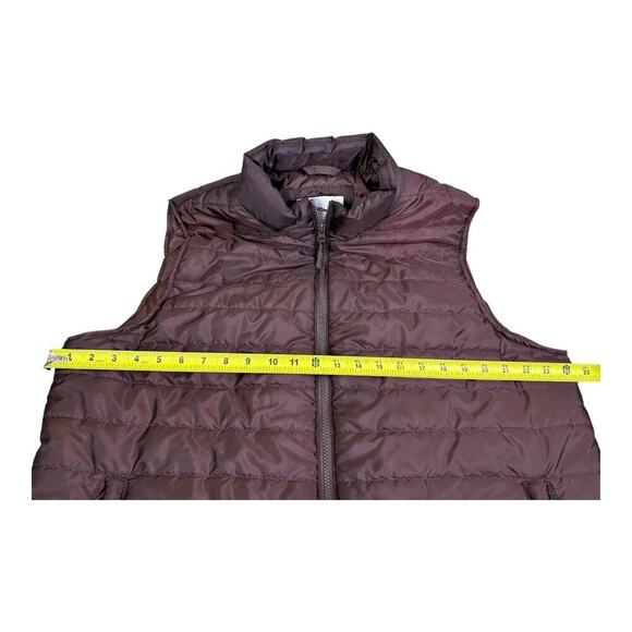Sonoma Puffer Vest Men Size Large BROWN INSULATED QUILTED FULL ZIP LIGHTWEIGHT - Picture 9 of 11